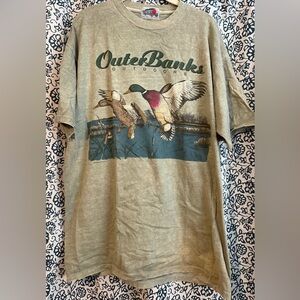 Outer Banks Outdoors Green Graphic T-Shirt